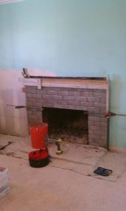 Fireplace remodeling contractor