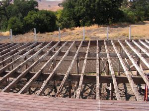 Wood deck repair Danville