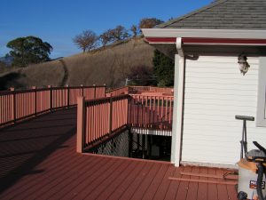 Wood deck replacement Danville contractor