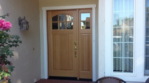 New front door installed by CWI contractor in Danville