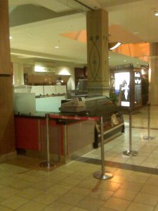 Valley Fair Mall counter by CWI Livermore contractor
